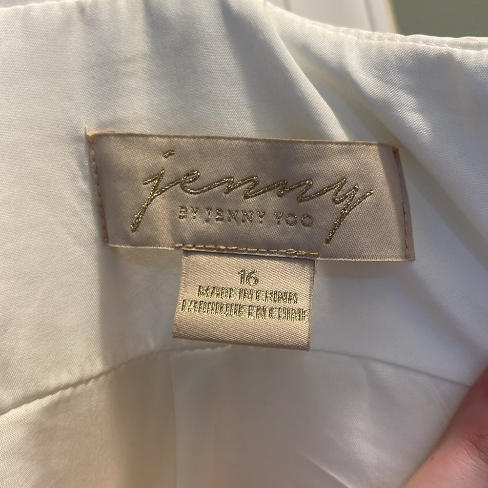 Jenny Yoo Charlotte Wedding Gown - Sz. 16 - NWOT, NEVER WORN - Picture 9 of 10